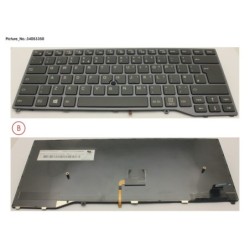 34053350 - KEYBOARD BLACK W. TS UK