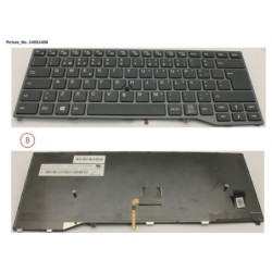 34053408 - KEYBOARD BLACK W. TS PORTUGAL