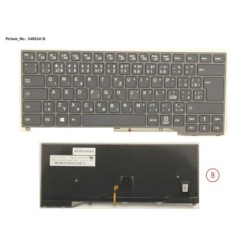 34053418 - KEYBOARD BLACK W. TS CZECH.SLOVAKIA