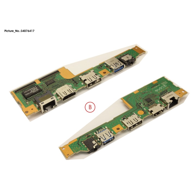 34076417 - SUB BOARD. AUDIO.USB.LAN