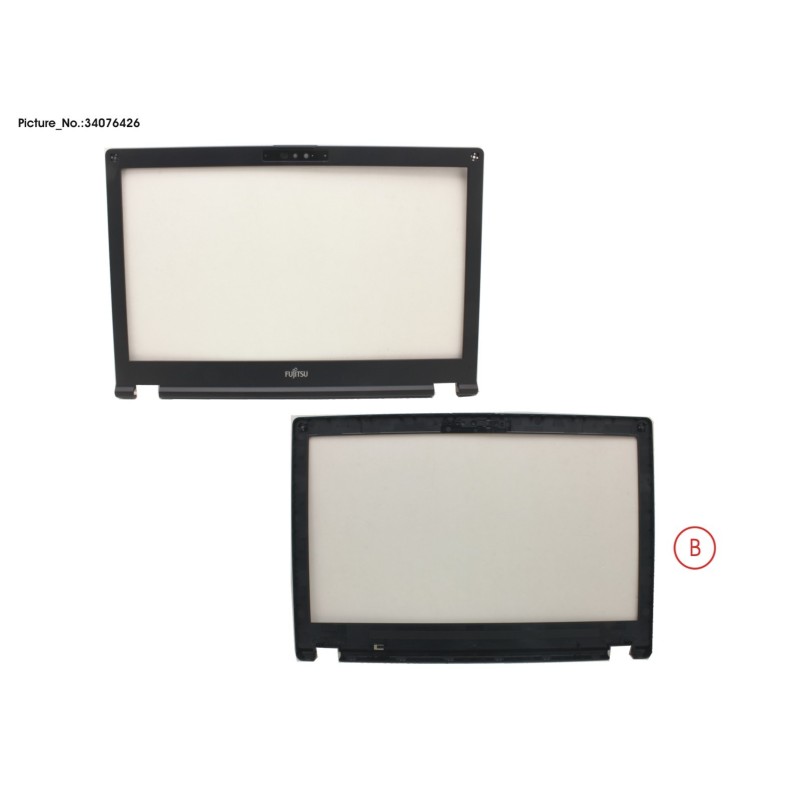 34076426 - LCD FRONT COVER (HD. FOR HELLO CAM)