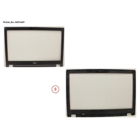 34076429 - LCD FRONT COVER (FHD. FOR HELLO CAM)