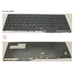 34067992 - KEYBOARD 10KEY BLACK W. TS EAST EURO