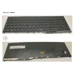 34067999 - KEYBOARD 10KEY BLACK W. TS UK