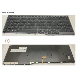 34067996 - KEYBOARD 10KEY BLACK W. TS ICELAND