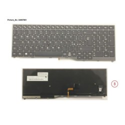 34067981 - KEYBOARD 10KEY BLACK W. TS ITALY