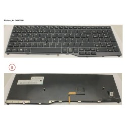 34067990 - KEYBOARD 10KEY BLACK W. TS TURKEY