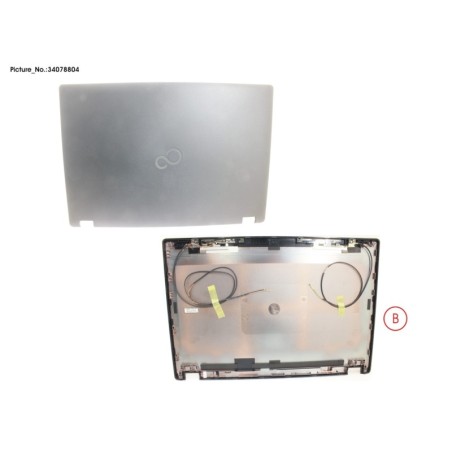 34078804 - LCD BACK COVER ASSY (W. TOUCH)