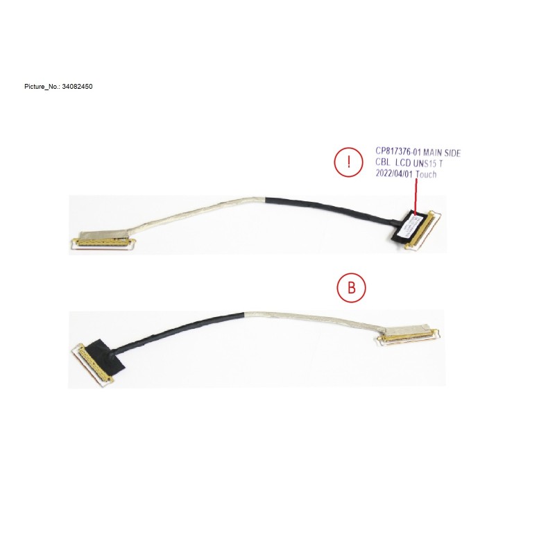 34082450 - CABLE. LCD FOR TOUCH (LG PANEL)