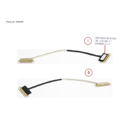 34082450 - CABLE. LCD FOR TOUCH (LG PANEL)