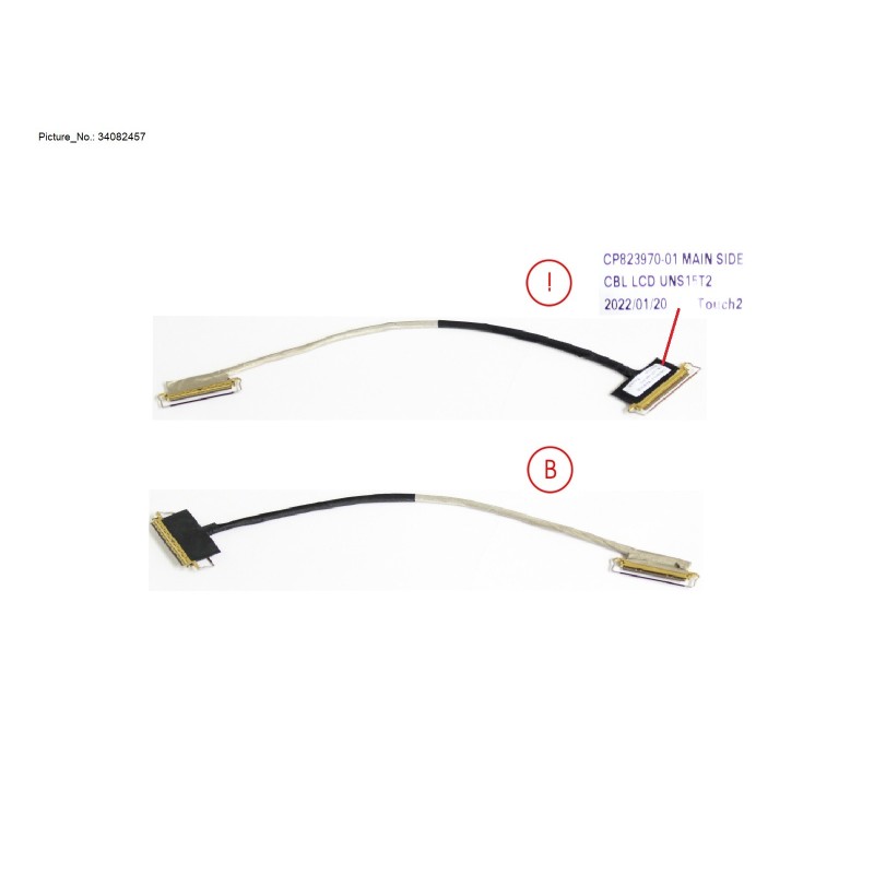 34082457 - CABLE. LCD FOR TOUCH (BOE PANEL)