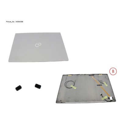 34084396 - LCD BACK COVER ASSY (W. HELLO)