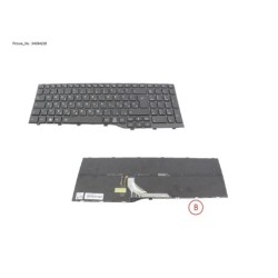34084228 - KEYBOARD BLACK W. BL HUNGARY WIN10&11