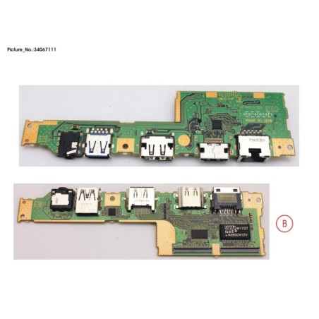 34067111 - SUB BOARD. AUDIO.USB.LAN