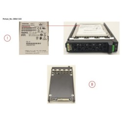 38061322 - SSD SAS 12G 1.6TB WRITE-INT. 2.5  H-P EP