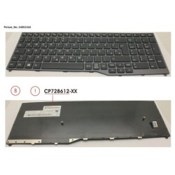 34053365 - KEYBOARD 10KEY BLACK W.O TS EAST EURO