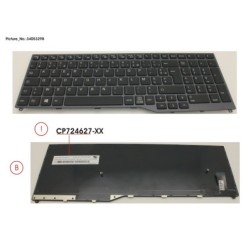 34053298 - KEYBOARD 10KEY BLACK W.O TS FRANCE