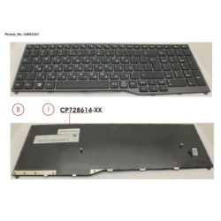 34053367 - KEYBOARD 10KEY BLACK W.O TS HEBREW