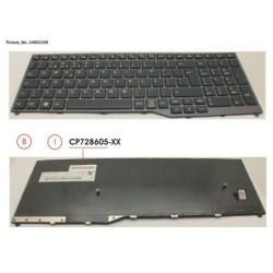 34053358 - KEYBOARD 10KEY BLACK W.O TS PORTUGAL