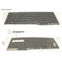 34053300 - KEYBOARD 10KEY BLACK W.O TS SWE.FINLAND