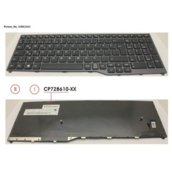 34053363 - KEYBOARD 10KEY BLACK W.O TS TURKEY