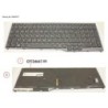 34053317 - KEYBOARD 10KEY BLACK W. BL ARABIC.UK