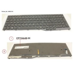 34053318 - KEYBOARD 10KEY BLACK W. BL CZECH.SLOVAK