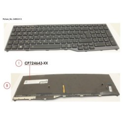 34053313 - KEYBOARD 10KEY BLACK W. BL HUNGARY