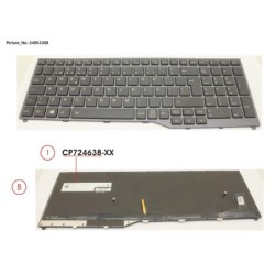 34053308 - KEYBOARD 10KEY BLACK W. BL PORTUGAL