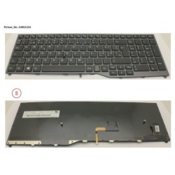 34053324 - KEYBOARD 10KEY BLACK W. TS NORDIC.EST