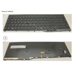 34053322 - KEYBOARD 10KEY BLACK W. TS SWE.FINLAND