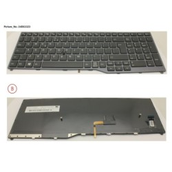 34053323 - KEYBOARD 10KEY BLACK W. TS US