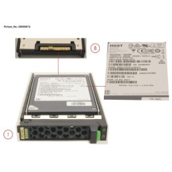 38058876 - SSD SAS 12G 400GB MIXED-USE 2.5  H-P EP