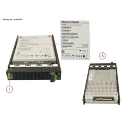 38061719 - SSD SAS 12G 1.6TB MIXED-USE 2.5  H-P EP