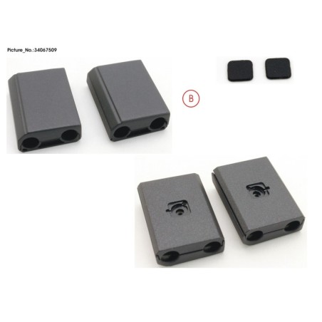 34067509 - HINGE COVER. SET L.R