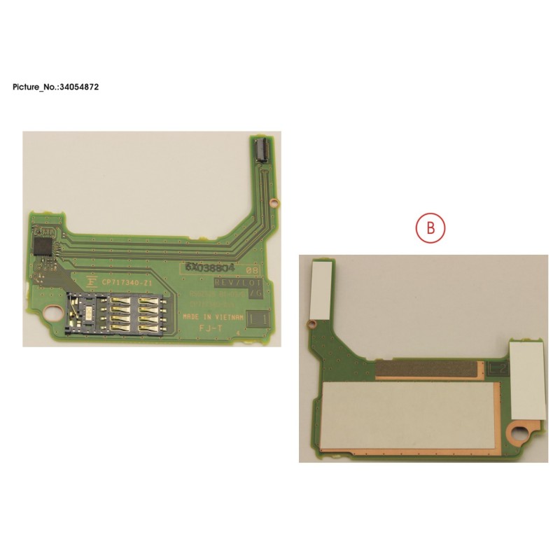 34054872 - SUB BOARD. SMARTCARD
