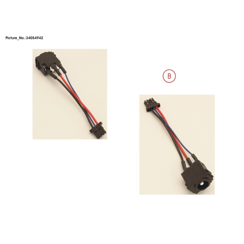 34054942 - DC.IN CONNECTOR W.CABLE