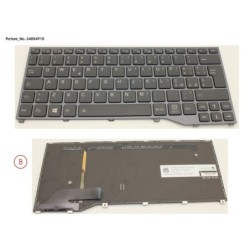 34054910 - KEYBOARD BLACK W. BL ITALY