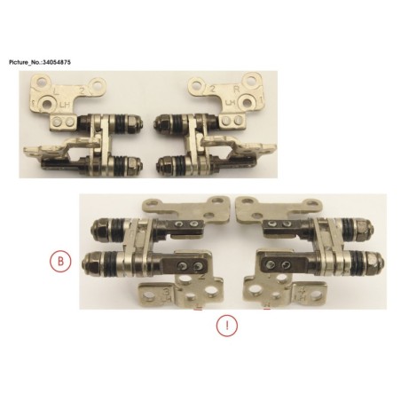 34054875 - HINGE SET LEFT.RIGHT