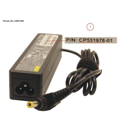34051884 - AC-ADAPTER 19V 65W (3PIN. STICK TYPE)