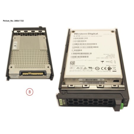 38061722 - SSD SAS 12G 6.4TB MIXED-USE 2.5  H-P EP