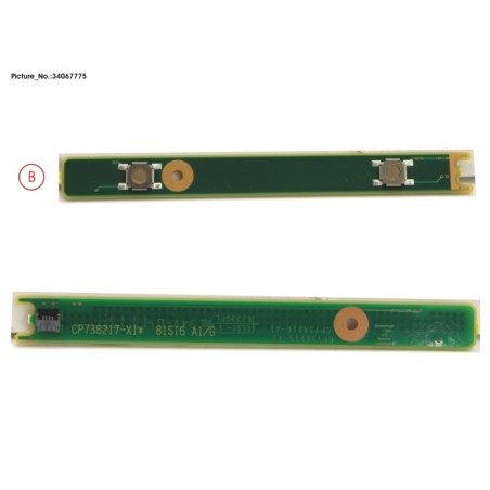 34067775 - SUB BOARD. TP BUTTONS