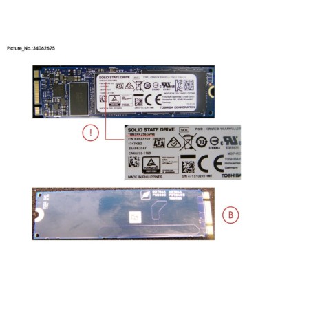 34062675 - SSD S3 M.2 2280 SG5.D 256GB (OPAL)