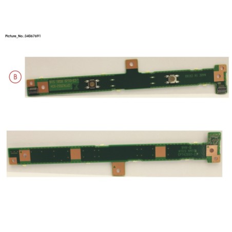 34067691 - SUB BOARD. TP BUTTONS