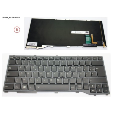 34067701 - KEYBOARD W. BL FRANCE
