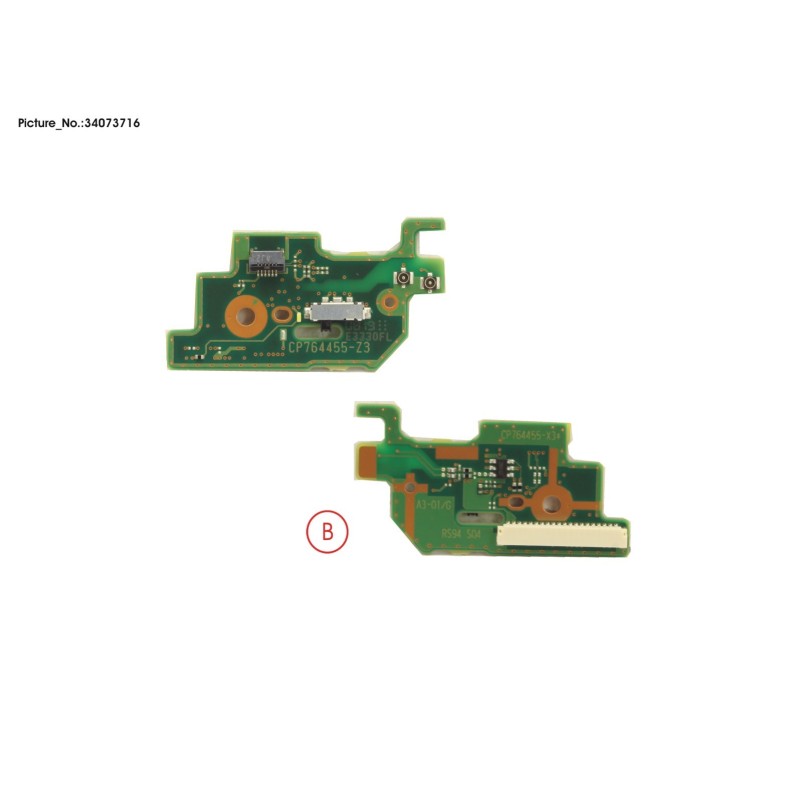 34073716 - SUB BOARD. POWER BUTTON