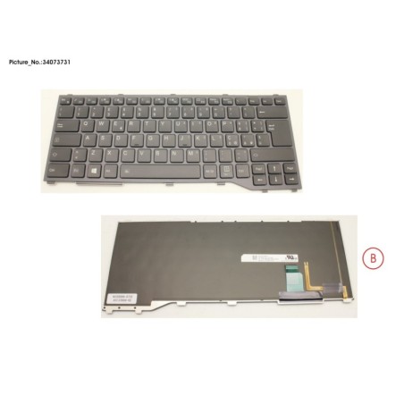 34073731 - KEYBOARD W. BL ITALY