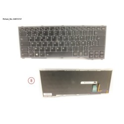 34073737 - KEYBOARD W. BL BELGIUM