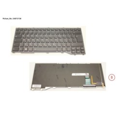 34073738 - KEYBOARD W. BL RUSSIA.US
