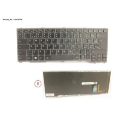 34073739 - KEYBOARD W. BL NORDIC